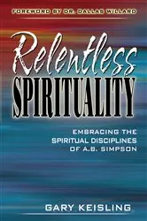 Book cover of Relentless Spirituality by Unknown