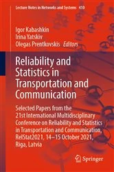 Book cover of Reliability and Statistics in Transportation and Communication by Igor Kabashkin