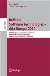 Book cover of Reliable Software Technologies - Ada-Europe 2010 by Jorge Real