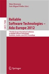 Book cover of Reliable Software Technologies -- Ada-Europe 2012 by Mats Brorsson