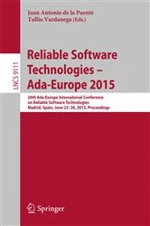 Book cover of Reliable Software Technologies – Ada-Europe 2015 by Juan Antonio de la Puente