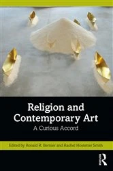 Book cover of Religion and Contemporary Art by Ronald R. Bernier