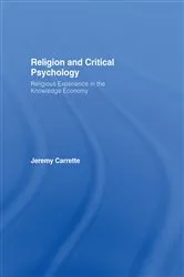 Book cover of Religion and Critical Psychology by Jeremy Carrette