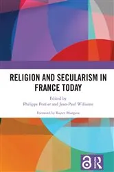 Book cover of Religion and Secularism in France Today by Philippe Portier