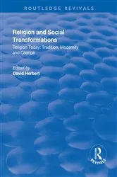 Book cover of Religion and Social Transformations by David Herbert