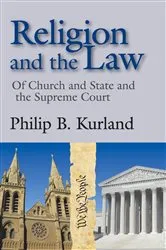 Book cover of Religion and the Law by Unknown