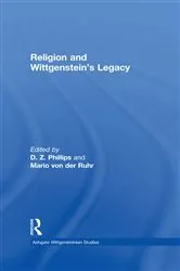 Book cover of Religion and Wittgenstein's Legacy by Mario von der Ruhr