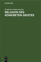 Book cover of Religion des Konkreten Geistes by Paul Tillich
