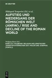 Book cover of Religion (Hellenistisches Judentum in römischer Zeit: Philon und Josephus [Forts.]) by Wolfgang Haase
