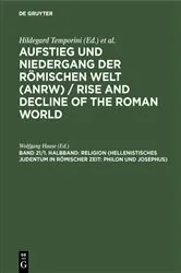 Book cover of Religion (Hellenistisches Judentum in römischer Zeit: Philon und Josephus) by Wolfgang Haase