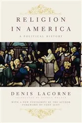 Book cover of Religion in America by Denis Lacorne