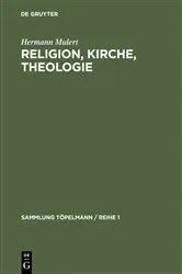 Book cover of Religion, Kirche, Theologie by Unknown