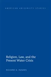 Book cover of Religion, Law, and the Present Water Crisis by Unknown