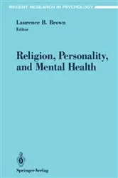 Book cover of Religion, Personality, and Mental Health by Laurence B. Brown