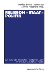 Book cover of Religion — Staat — Politik by Manfred Brocker