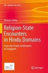 Book cover of Religion-State Encounters in Hindu Domains by Vineeta Sinha
