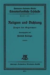Book cover of Religion und Dichtung by Friedrich Heininger