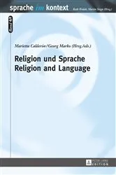 Book cover of Religion und Sprache- Religion and Language by Unknown