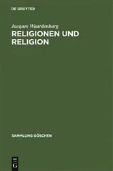 Book cover of Religionen und Religion by Jacques Waardenburg