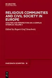 Book cover of Religious Communities and Civil Society in Europe by Rupert Graf Strachwitz