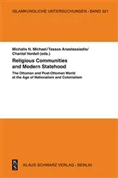 Book cover of Religious Communities and Modern Statehood by Michalis N. Michael