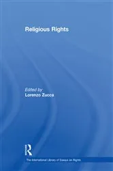 Book cover of Religious Rights by Lorenzo Zucca