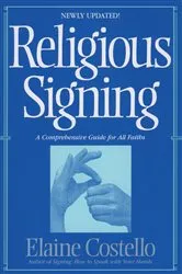 Book cover of Religious Signing by Elaine Costello