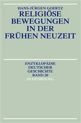 Book cover of Religiöse Bewegungen in der Frühen Neuzeit by Hans-Jürgen Goertz