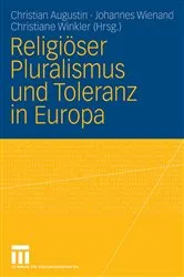 Book cover of Religiöser Pluralismus und Toleranz in Europa by Christian Augustin
