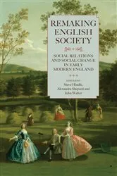Book cover of Remaking English Society by Steve Hindle