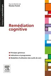 Book cover of Remédiation cognitive by Nicolas FRANCK