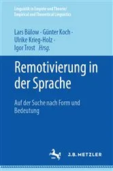 Book cover of Remotivierung in der Sprache by Unknown
