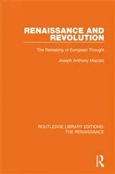 Book cover of Renaissance and Revolution by Joseph Anthony Mazzeo