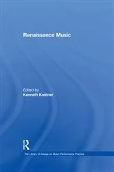 Book cover of Renaissance Music by Kenneth Kreitner