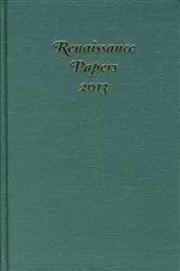 Book cover of Renaissance Papers 2013 by Jim Pearce