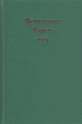 Book cover of Renaissance Papers 2015 by Jim Pearce