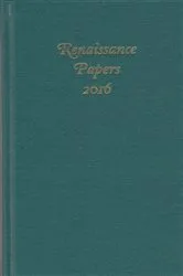 Book cover of Renaissance Papers 2016 by Jim Pearce