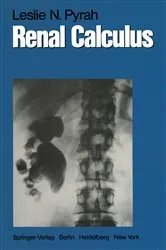 Book cover of Renal Calculus by Leslie N. Pyrah
