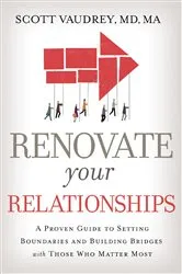 Book cover of Renovate Your Relationships by Vaudrey, MD, Scott