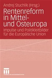 Book cover of Rentenreform in Mittel- und Osteuropa by Andrej Stuchlik