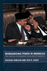 Book cover of Reorganising Power in Indonesia by Vedi Hadiz