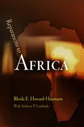 Book cover of Reparations to Africa by Rhoda E. Howard-Hassmann