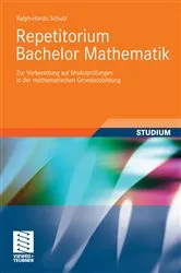 Book cover of Repetitorium Bachelor Mathematik by Unknown