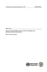 Book cover of Report of the Joint FAO/WHO Expert Consultation on the Risks and Benefits of Fish Consumption by Unknown