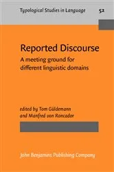 Book cover of Reported Discourse by Unknown