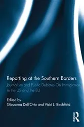 Book cover of Reporting at the Southern Borders by Giovanna Dell'Orto