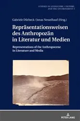 Book cover of Repraesentationsweisen des Anthropozaen in Literatur und Medien by Gabriele Dürbeck