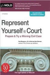 Book cover of Represent Yourself in Court (11th ed.) by Paul Bergman