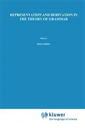 Book cover of Representation and Derivation in the Theory of Grammar by H. Haider