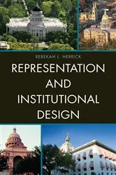 Book cover of Representation and Institutional Design by Rebekah L. Herrick
